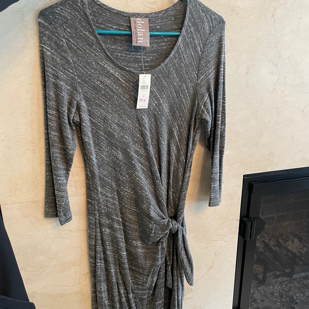 NWT Anthropologie Dolan Gray Long Sleeve Tie Dress